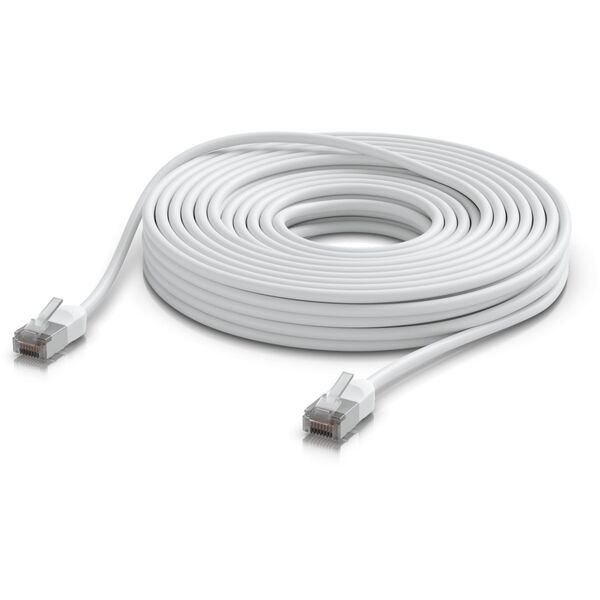 Ubiquiti UACC-Cable-Patch-Outdoor-C6A-15M-W kabel sieciowy Biały Cat6a