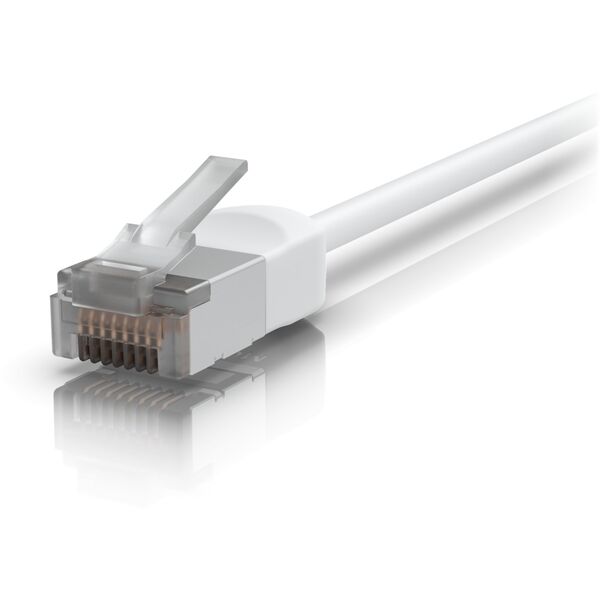 Ubiquiti UACC-Cable-Patch-Outdoor-C6A-1M-W kabel sieciowy Biały Cat6a