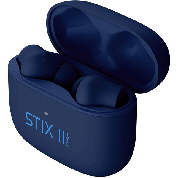 Veho STIX II Pro True Wireless Słuchawki Bezprzewodowy Douszny Połączenia/Muzyka/Sport/Codzienność Bluetooth Niebieski