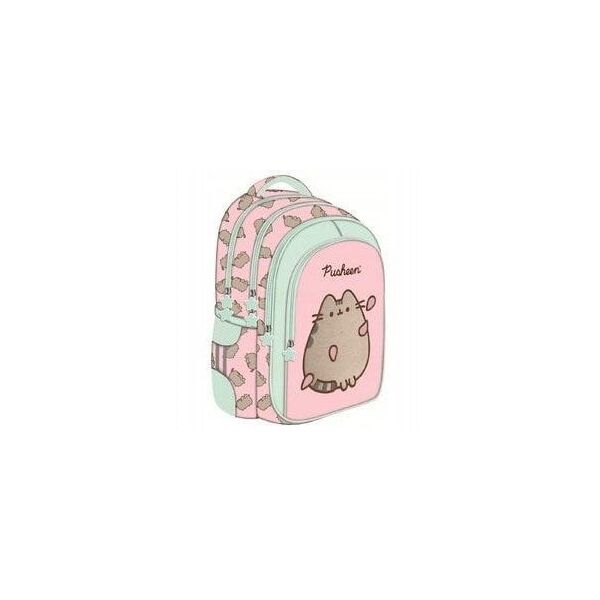 PLECAK 27X39X12 1ZAM 5KIESZ PUSHEEN PINK FOL