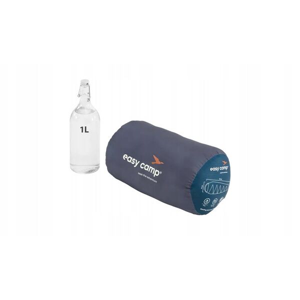 Easy Camp Starling Mummy Μπλε 8°C | Υπνόσακος | 210 x 75 x 50 cm | -5 έως 12 °C | Διπλής κατεύθυνσης ανοικτό άκρο, αυτόματο κλείδωμα
