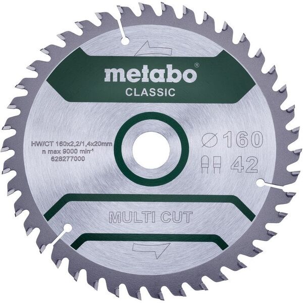 Metabo Metabo MultiCutClassic 160x20 42 FZ/TZ 10