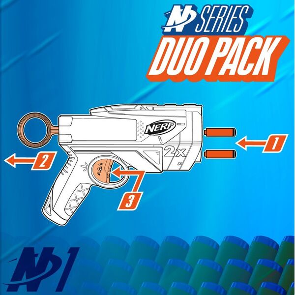 NERF N Series Σετ Παιχνιδιού Διπλό πακέτο