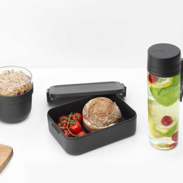 BRABANTIA Σετ πρωινού και μεσημεριανού Make &amp| Take σκούρο γκρι 206740