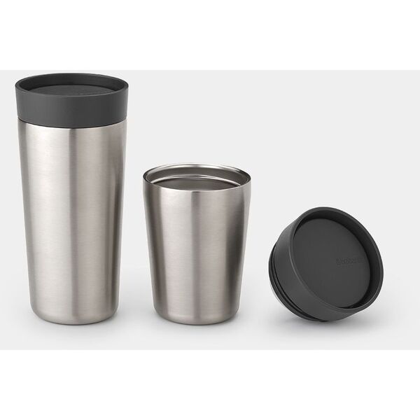 BRABANTIA Κούπα θερμός Make &amp| Take 0.36 L σκούρο γκρι 228681