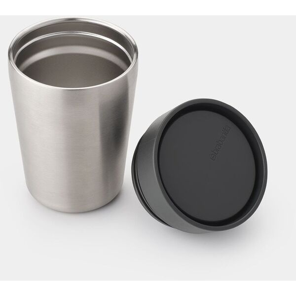 BRABANTIA Κούπα θερμός Make &amp| Take 0.36 L ανοιχτό γκρι 228704