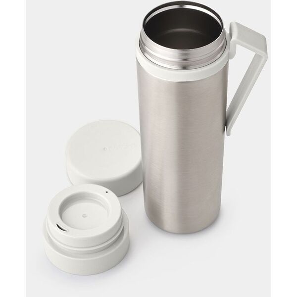 BRABANTIA Φτιάξτε &amp| Πάρτε θερμική κούπα 0.5 L ανοιχτό γκρι 228667