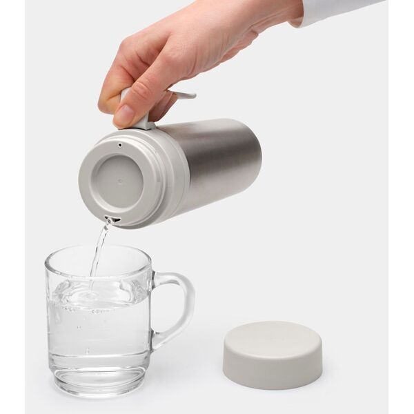 BRABANTIA Φτιάξτε &amp| Πάρτε θερμική κούπα 0.5 L ανοιχτό γκρι 228667