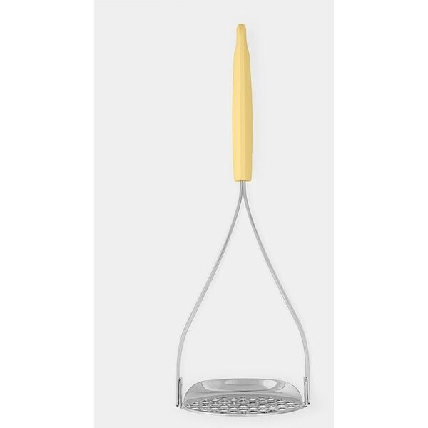 BRABANTIA Πολτοποιητής Πατάτας και Κουτάλι Βανίλια Κίτρινο 229503