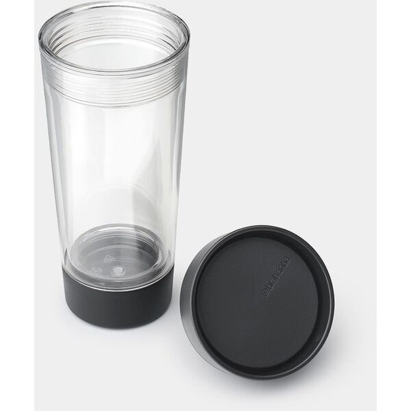 BRABANTIA Κούπα ταξιδιού για τσάι Make &amp| Take 0.36 L σκούρο γκρι 228766