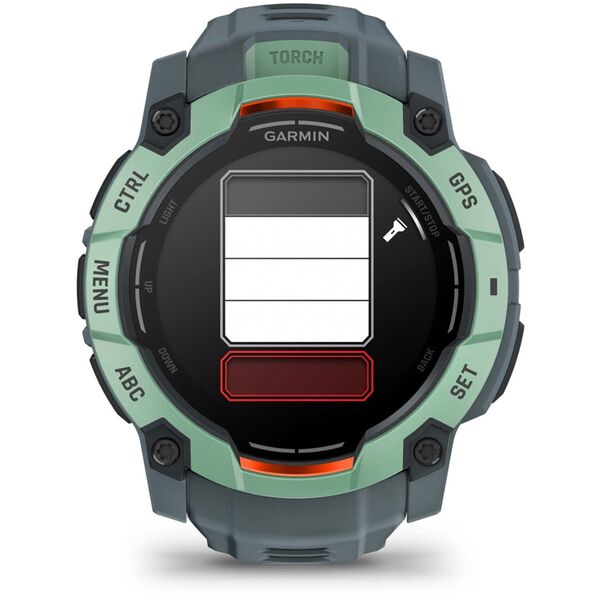 Garmin Instinct 3 50mm AMOLED λυκόφως/νέο τροπικό