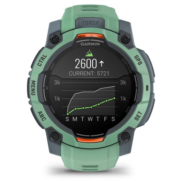 Garmin Instinct 3 45mm AMOLED λυκόφως/νέο τροπικό