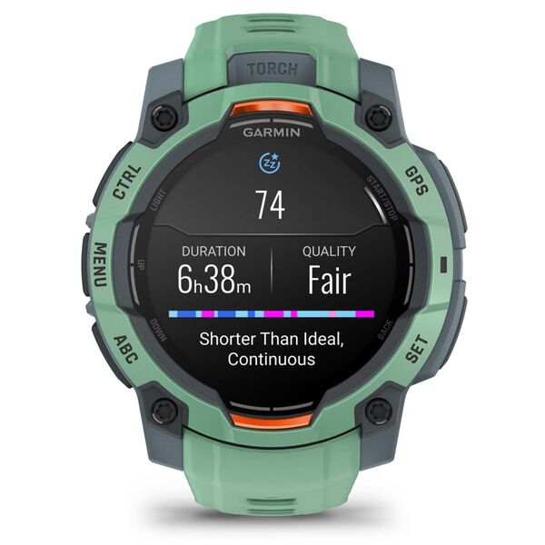 Garmin Instinct 3 45mm AMOLED λυκόφως/νέο τροπικό