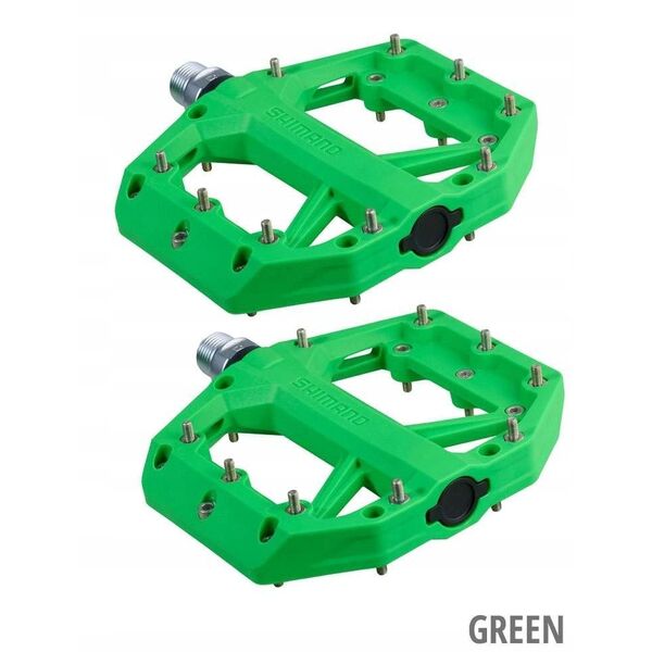 Shimano PD-GR400 Flat Pedal πετάλια, πράσινο