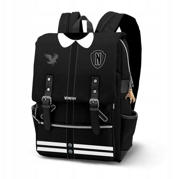 Σακίδιο πλάτης Karactermania Wednesday Varsity 40cm