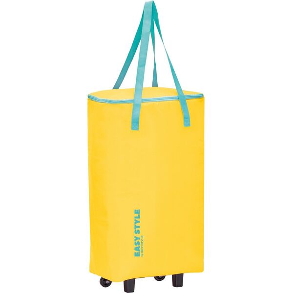 Θερμική τσάντα με ρόδες Easy Style Bag-Trolley διάφορα χρώματα κίτρινο/μπλε/ροζ 8000303309277
