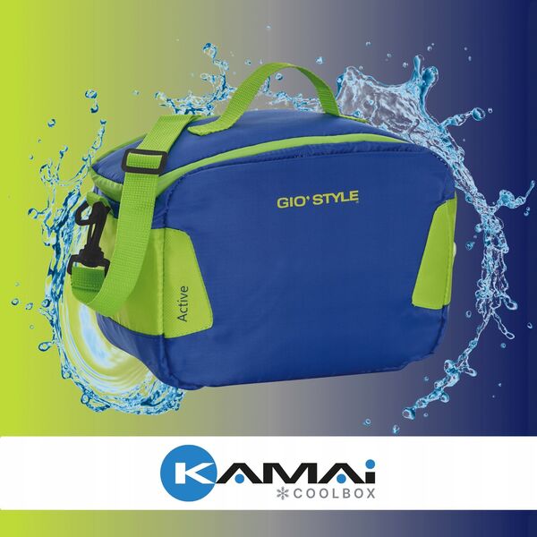 Θερμική τσάντα μεσημεριανού Active Lunch Bag μπλε-πράσινο 8000303309192