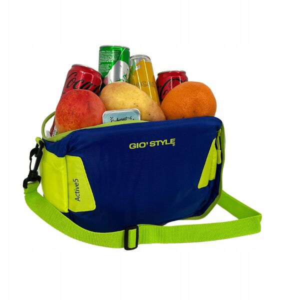 Θερμική τσάντα μεσημεριανού Active Lunch Bag μπλε-πράσινο 8000303309192
