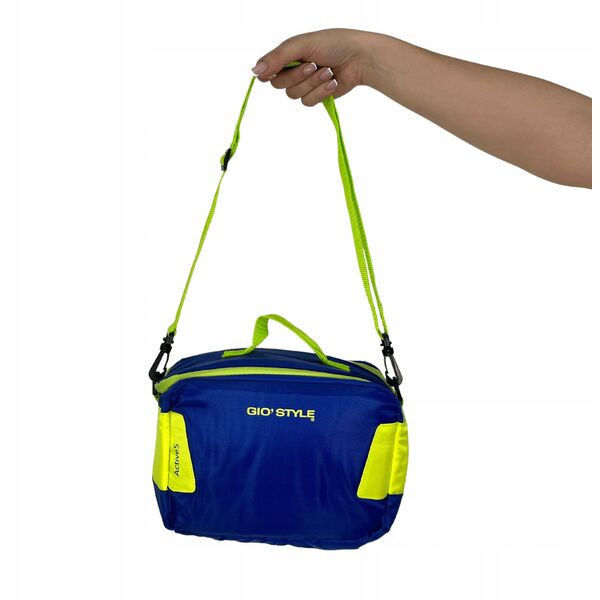 Θερμική τσάντα μεσημεριανού Active Lunch Bag μπλε-πράσινο 8000303309192
