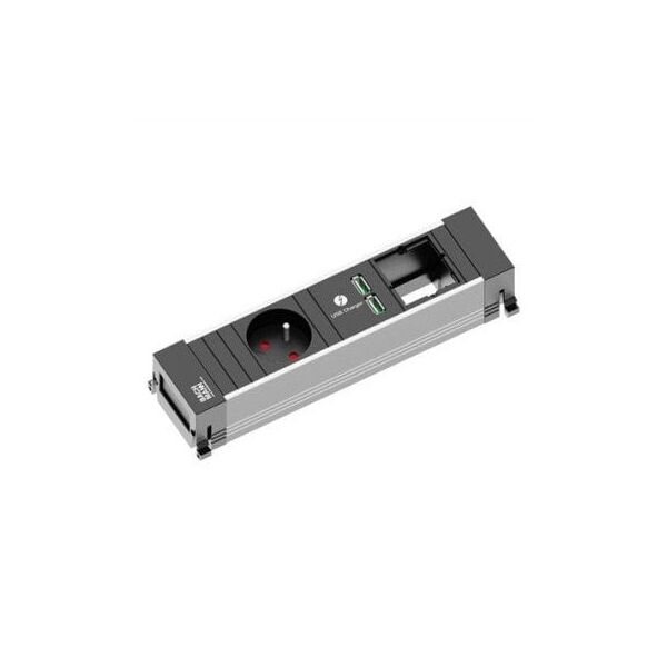 BACHMANN Power Frame 1x UTE (Francja) 1x USBCharger 1x ABD Power 0.1m GST18