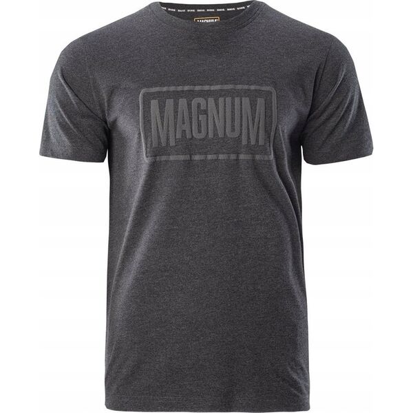 Magnum KOSZULKA MAGNUM ESSENTIAL T-SHIRT 2.0 BLACK MELANGE M