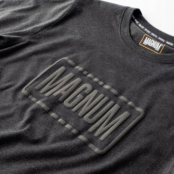 Magnum KOSZULKA MAGNUM ESSENTIAL T-SHIRT 2.0 BLACK MELANGE M