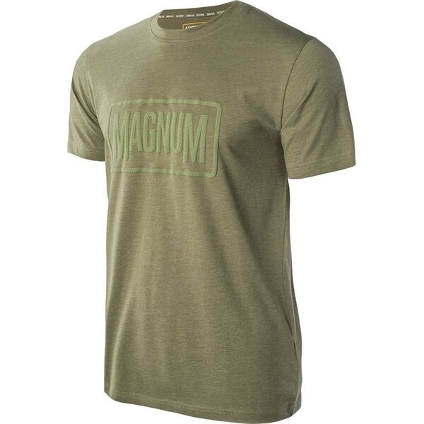 Magnum KOSZULKA MAGNUM ESSENTIAL T-SHIRT 2.0 OLIVINE MELANGE L
