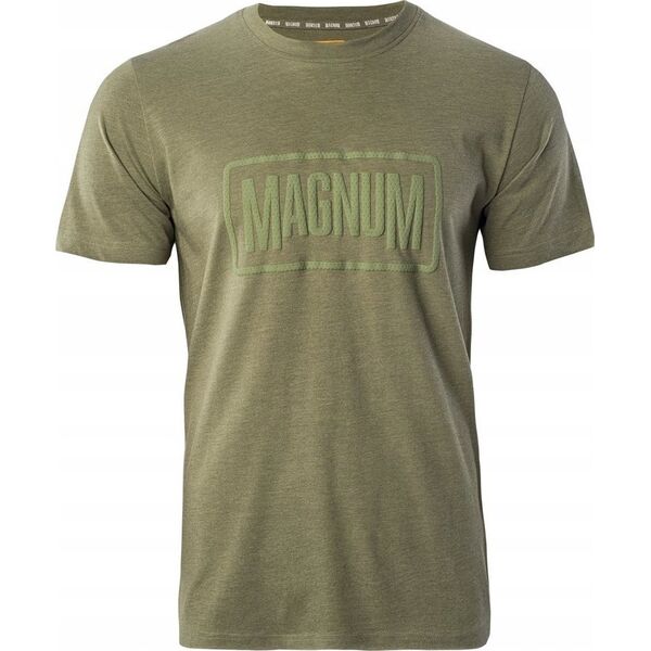 Magnum KOSZULKA MAGNUM ESSENTIAL T-SHIRT 2.0 OLIVINE MELANGE M