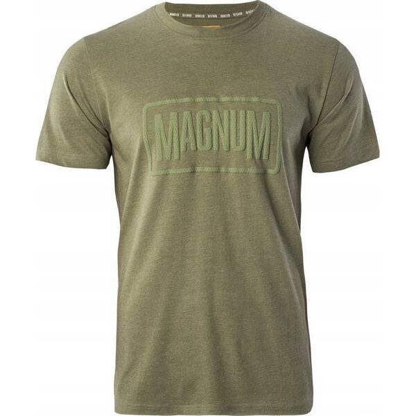 Magnum KOSZULKA MAGNUM ESSENTIAL T-SHIRT 2.0 OLIVINE MELANGE XXL