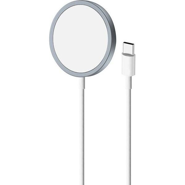 Ładowarka Puro Ładowarka bezprzewodowa PURO Magnetic Charging Cable USB-C MagSafe 15W (niebieski)