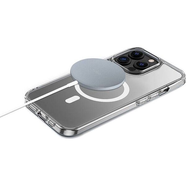 Ładowarka Puro Ładowarka bezprzewodowa PURO Magnetic Charging Cable USB-C MagSafe 15W (niebieski)