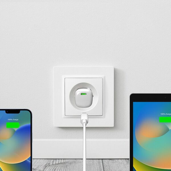 Puro MiniPro  USB-C  20 W  balta - Ladetajs