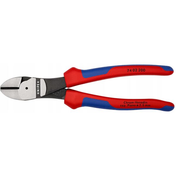 KNIPEX Kraft-Seitenschneider 200 mm. Comfort Griffe