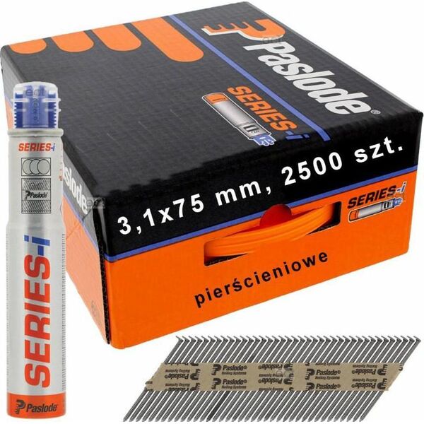 Paslode PASLODE GWOŹDZIE NFP 3,1x75 RS RING 2,5tys. () - aw_437446