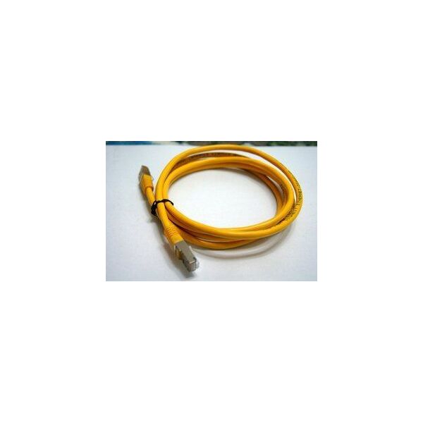 Telegärtner Patchkabel, S/FTP, PiMF, Cat 6A (ISO/IEC), żółty, 5,0 m (L00003A0059)