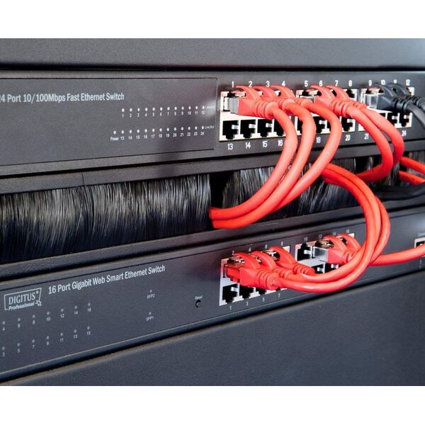 Telegärtner Patchkabel, S/FTP, PiMF, Cat 6A (ISO/IEC), czarny, 10,0 m (L00005A0032)