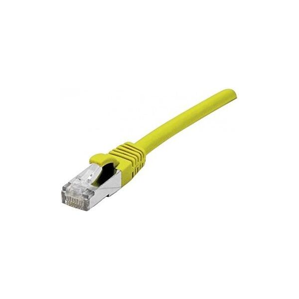 Telegärtner Patchkabel, S/FTP, PiMF, Cat 6A (ISO/IEC), żółty, 15,0 m (L00006A0049)