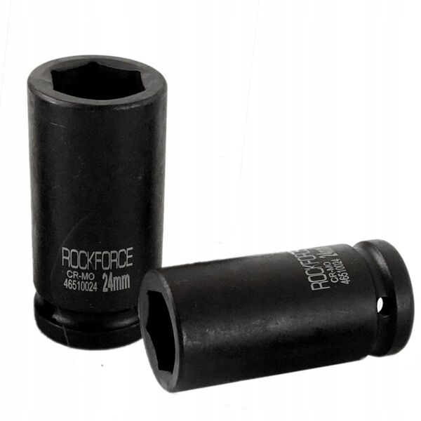Βαθύ καρυδάκι κρούσης Rockforce 3/4" 24 mm 6-γωνο