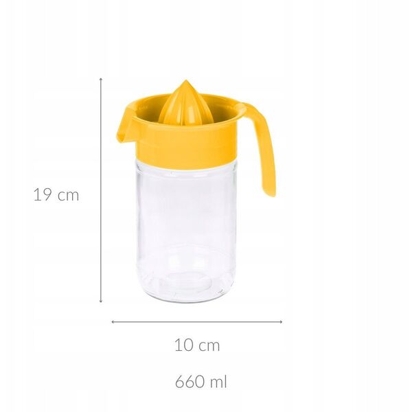 Στίφτης λεμονιών με δοχείο, 660 ml