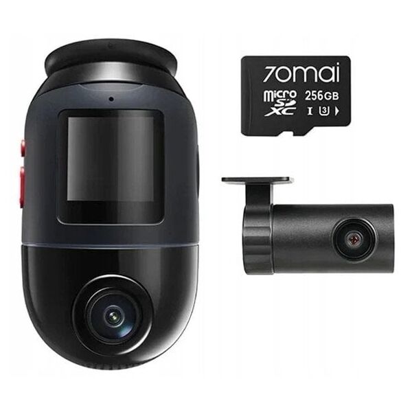 70mai Omni X800 4K σετ Μαύρο + κάρτα 70mai SD 256GB