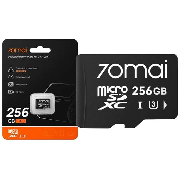 70mai Omni X800 4K σετ Μαύρο + κάρτα 70mai SD 256GB