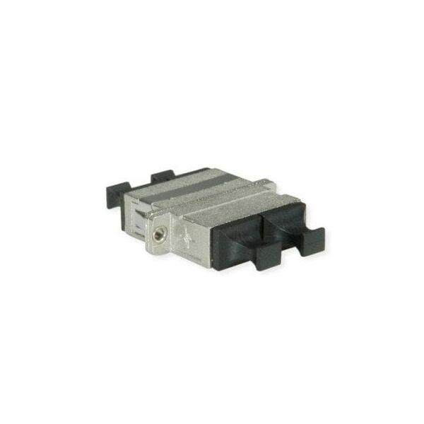 Adapter TELEGRTNER SC Duplex, wielomodowy i jednomodowy, tuleja ceramiczna, obudowa metalowa