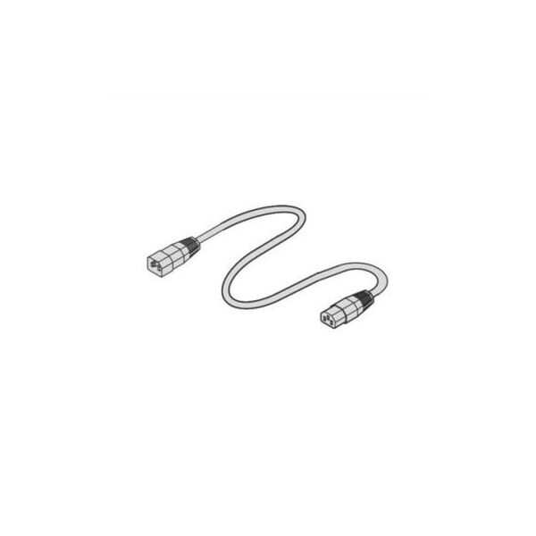 Kabel sieciowy SCHROFF, IEC C14 do C13, 1 m, czarny