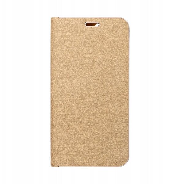 Θήκη LUNA Book Gold για IPHONE 16e (SE 4 2025) χρυσό
