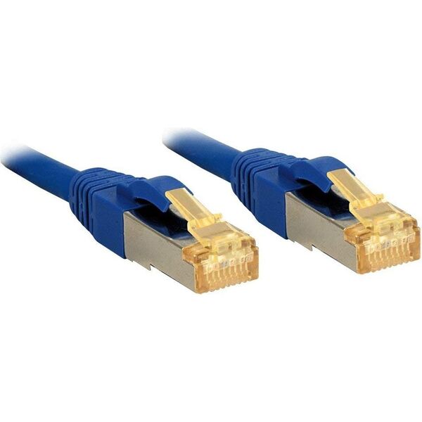 Telegärtner Patchkabel, S/FTP, PiMF, Cat.6A (ISO/IEC), niebieski, 3,0 m (L00002A0115)