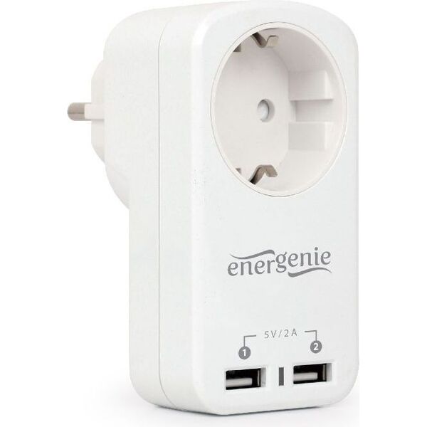 Gembird Adapter zasilania (EG-ACU2-01-W)
