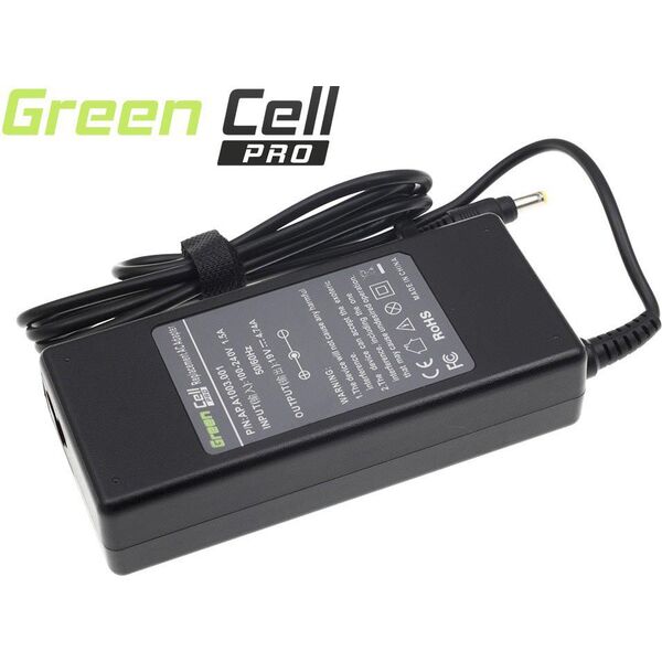Zasilacz do laptopa Green Cell 90 W, 1.7 mm, 4.7 A, 19 V (AD14-P)