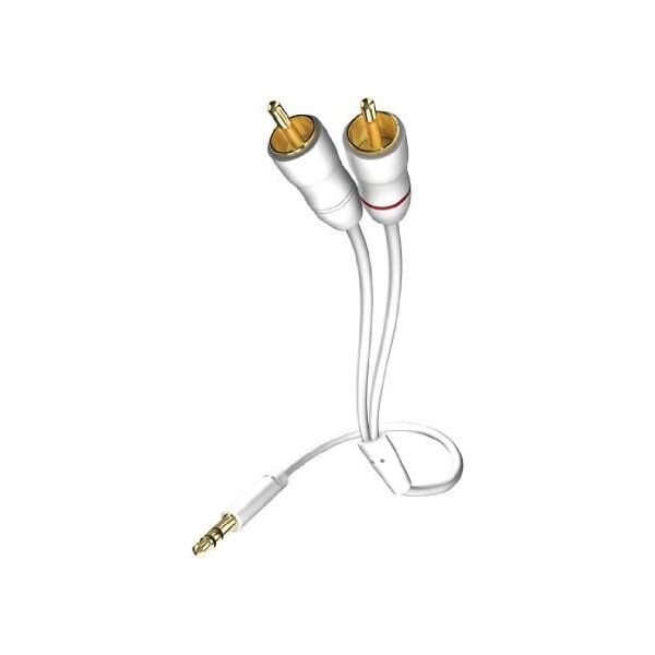 Kabel Inakustik 0.5m biały (003100005)
