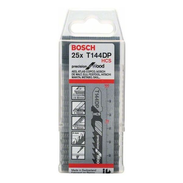 Bosch Ostrze tnące T 144 DP do drewna 25szt. (2608633A39)