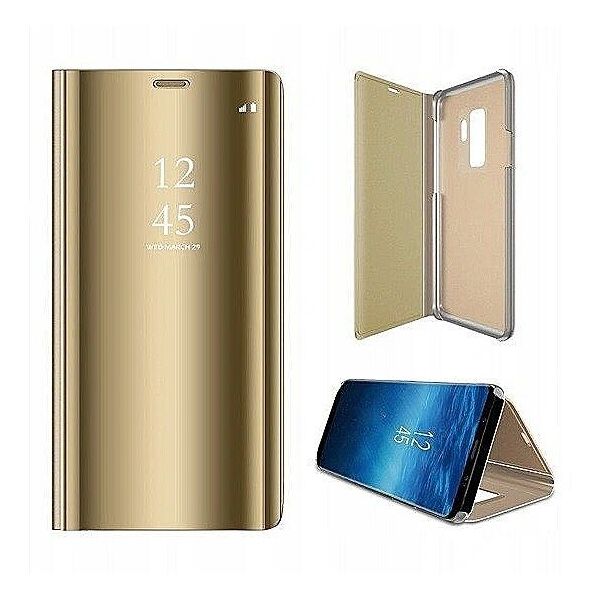 Mocco Θήκη Clear View Cover Για Samsung A305 Galaxy A30 Χρυσό